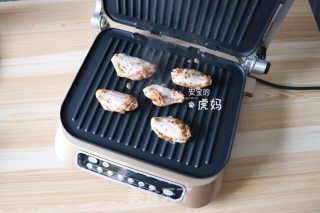 #东 Shot Steak Machine# Mustard Honey Chicken Wings recipe