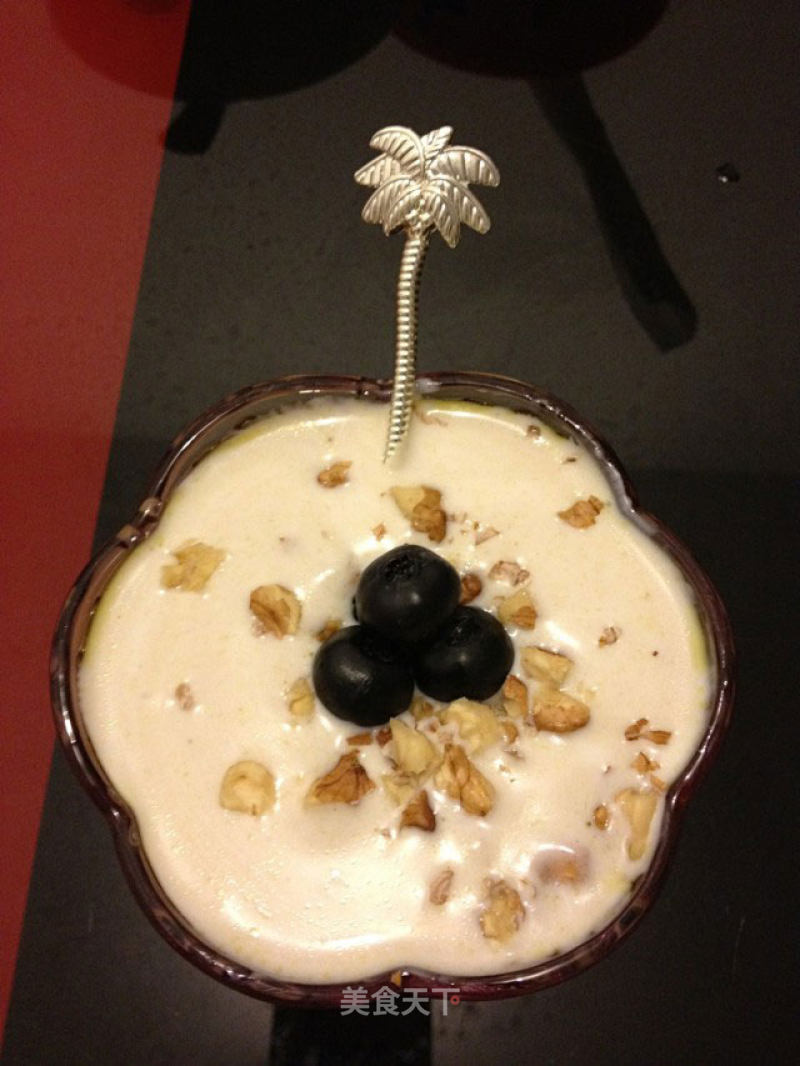 Blueberry Walnut Yogurt recipe