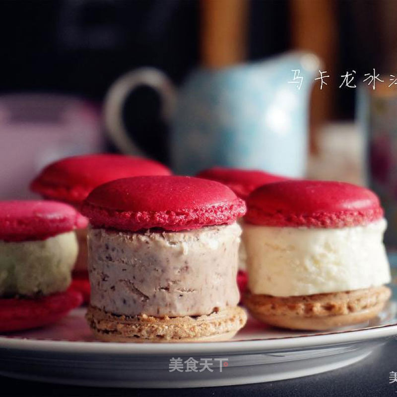 Macaron Ice Cream Sandwich recipe