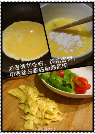 Homemade Tofu with Colored Peppers recipe