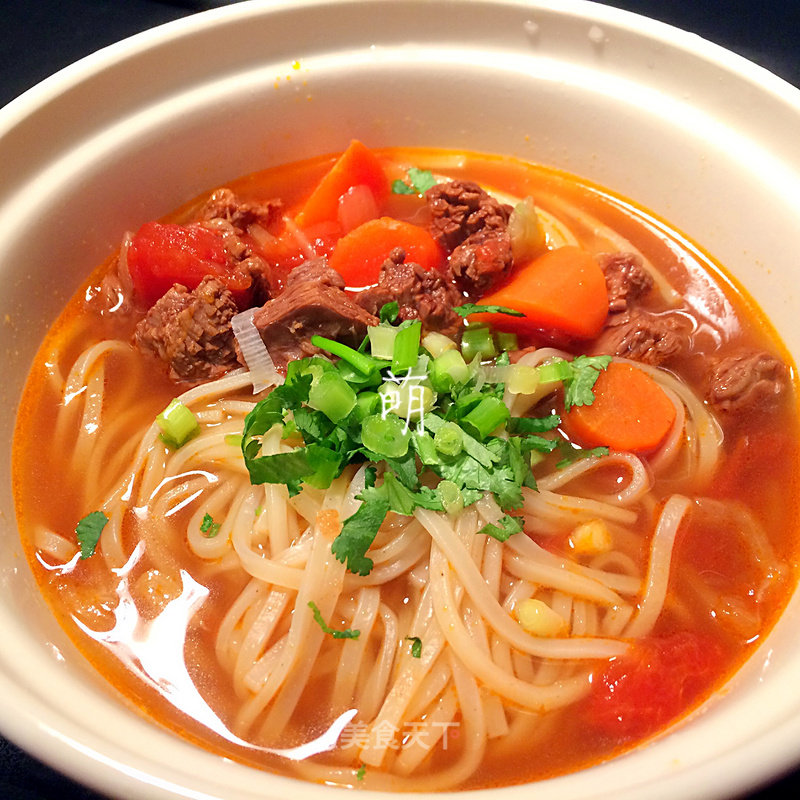 Tomato Sirloin Soup, Tomato Sirloin Noodles