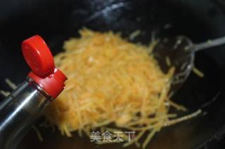 Sweet and Sour Sweet Potato Shreds recipe