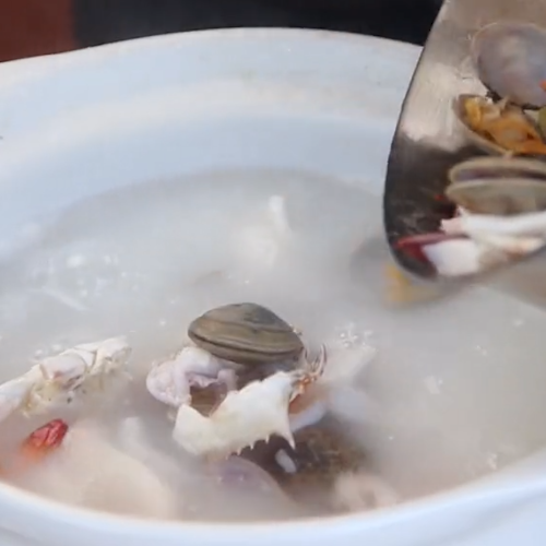 Seafood Congee recipe