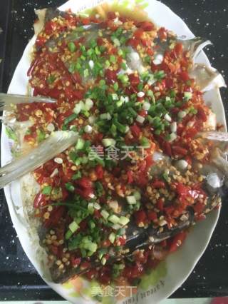 Chopped Pepper Fish Head recipe