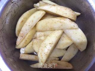 #aca烤明星大赛#roasted Potato Wedges recipe