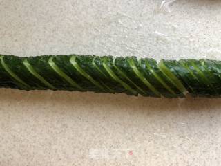Tossed with Lion's Clothes Cucumber#凉饭菜# recipe