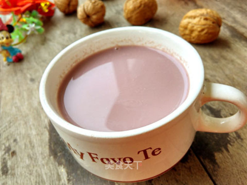 Walnut Black Rice Soy Milk recipe