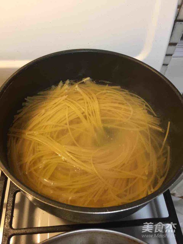 Seafood Spaghetti recipe
