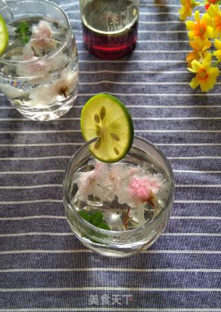 Lime Mint Sakura Tea recipe