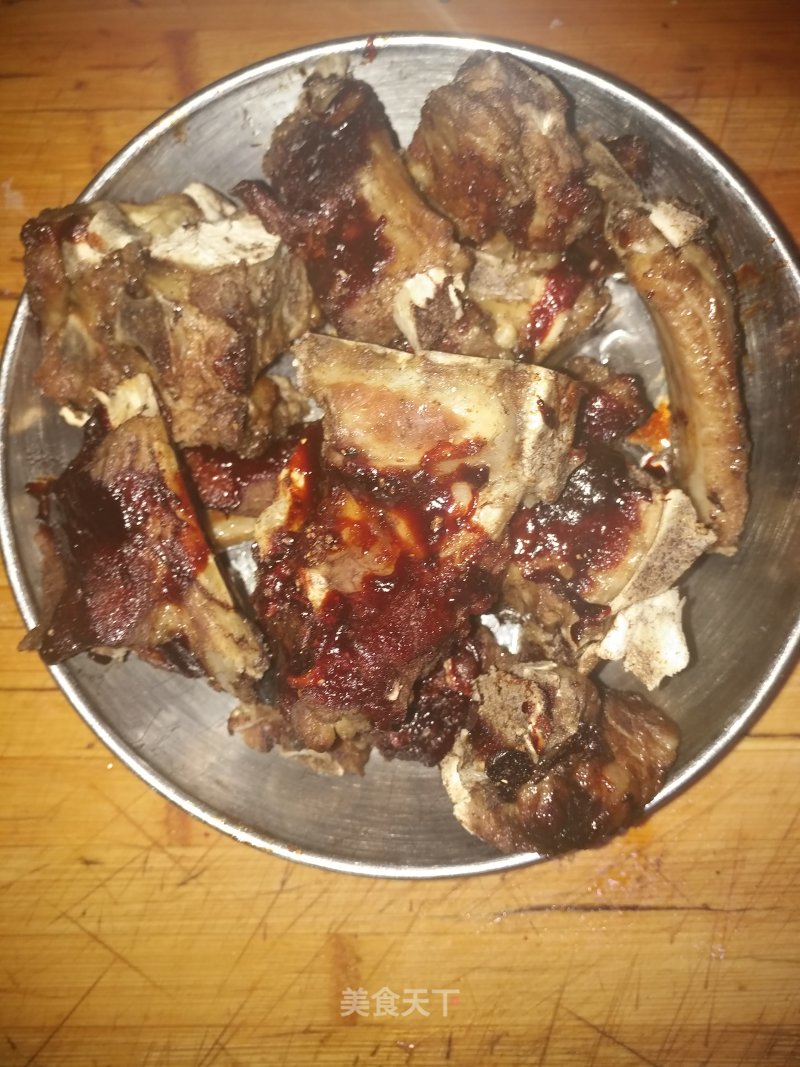 Grilled Sauce Pork Ribs