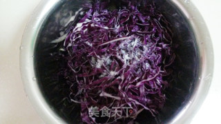 Simple and Quick to Add Color to Life-cold Purple Cabbage recipe