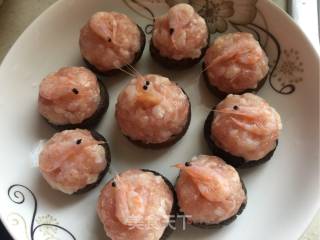 Krill Meat Stuffed Mushrooms recipe