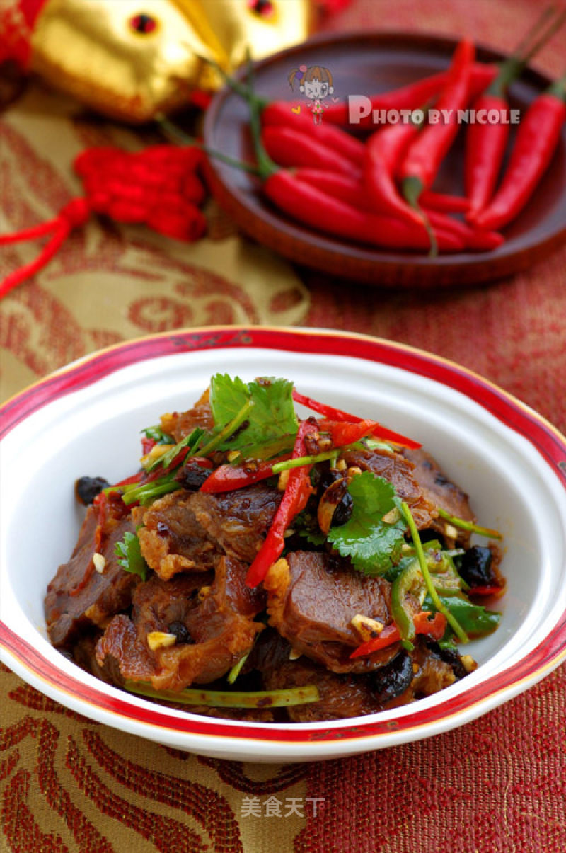 Fu Lu Lucky Mixed Beef recipe