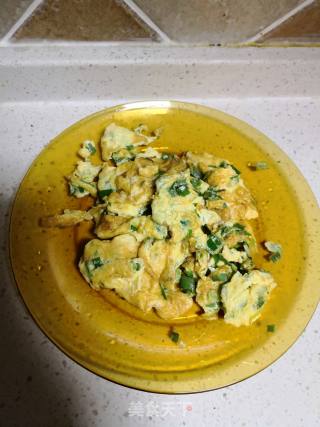 Scrambled Eggs with Scallions recipe