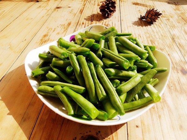 Stir-fried String Beans with Bacon recipe