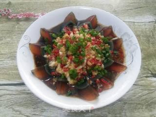 Preserved Egg with Ginger Sauce recipe