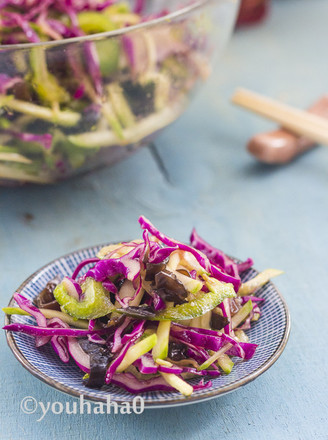 Purple Cabbage with Vinaigrette