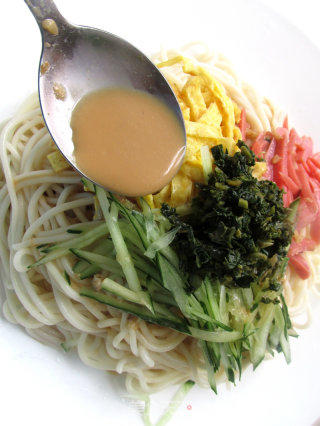 Cold Noodles with Sesame Sauce recipe