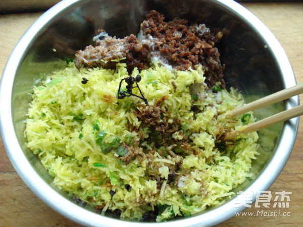 Green Radish Dumplings recipe