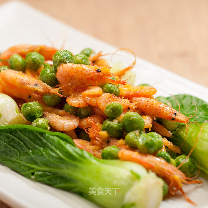 Fried Small River Prawns with Salted Egg Yolk recipe