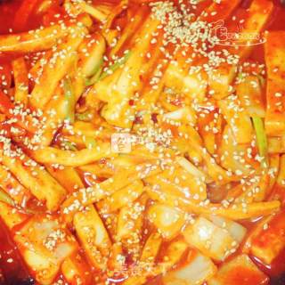 Korean Spicy Stir-fried Rice Cake recipe