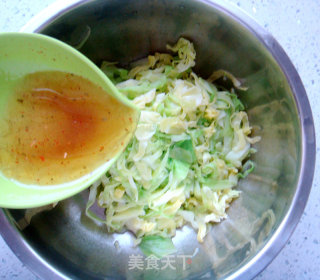 Refreshing Cabbage Shreds recipe