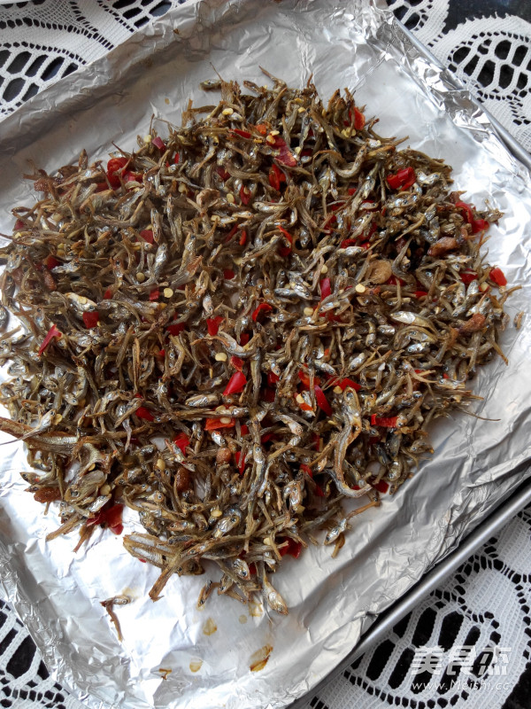 Oven Version of Chopped Pepper Whitebait recipe