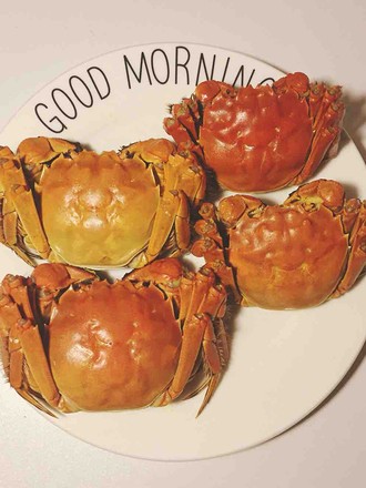 Steamed Hairy Crabs recipe