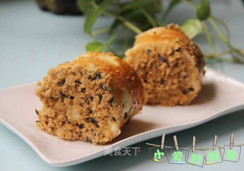 Seaweed Pork Floss Rolls recipe