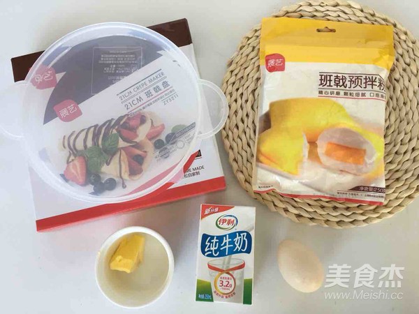 Mango Pancake (microwave Version) recipe