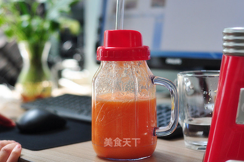 Supplement Energy Orange Vegetable Juice recipe