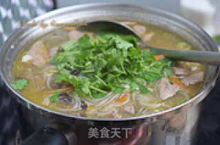 Pork Liver Vermicelli Soup recipe