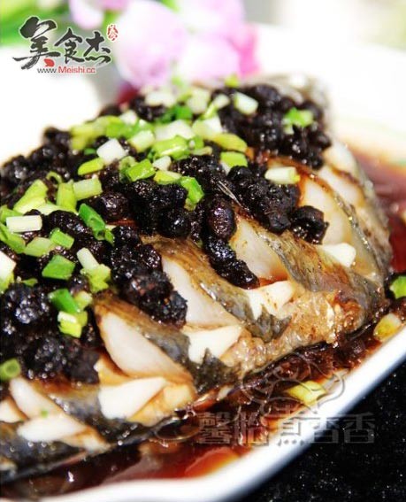 Steamed Fish with Tempeh recipe