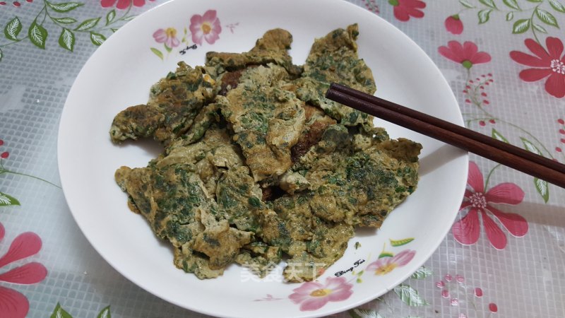 Mugwort Omelette recipe