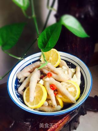 Lemon Chicken Feet recipe