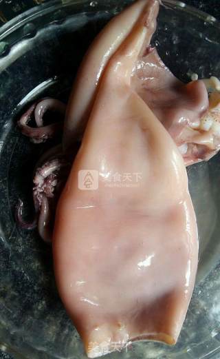 Braised Squid with Sauce recipe