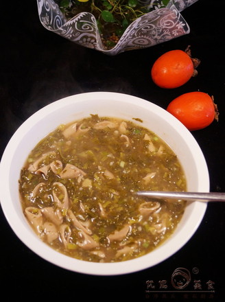Sauerkraut Pork Intestine Soup