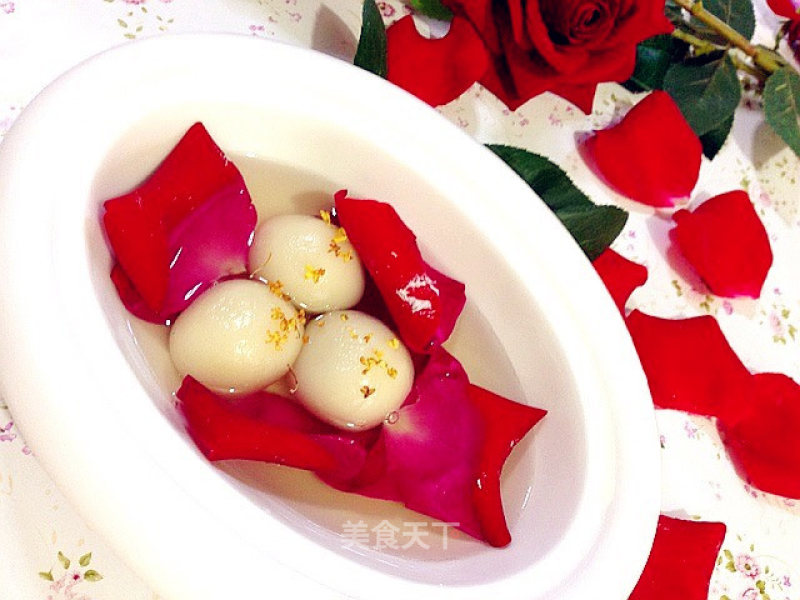 520 Arrival, Give Love A Surprise-rose Flower Dumpling recipe
