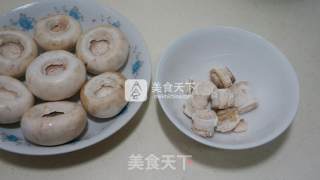 Microwave Version of Mushroom Stuffed Meat recipe