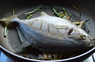 Braised Pomfret recipe