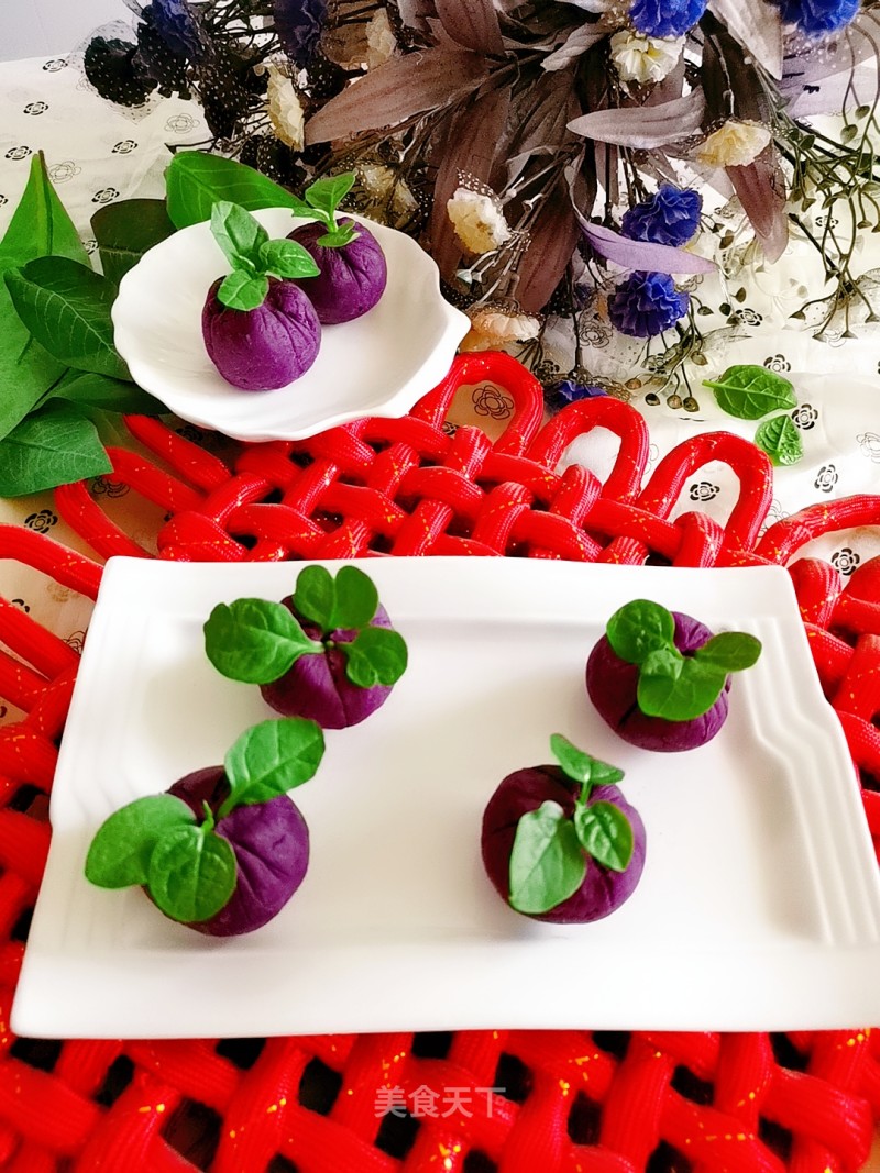 Purple Sweet Potato Tea Towel Twist recipe
