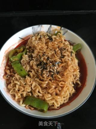 Green Pepper Turkey Noodle recipe