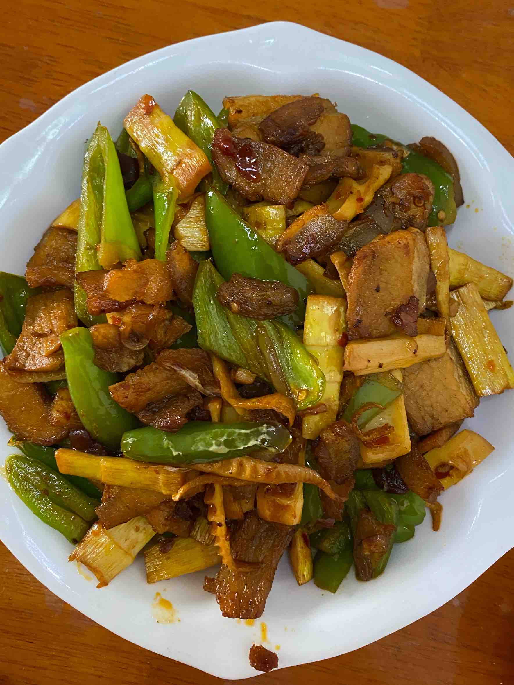 Spring Bamboo Shoots Twice Cooked Pork recipe