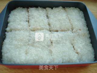 Coconut Bean Paste Cold Cake recipe