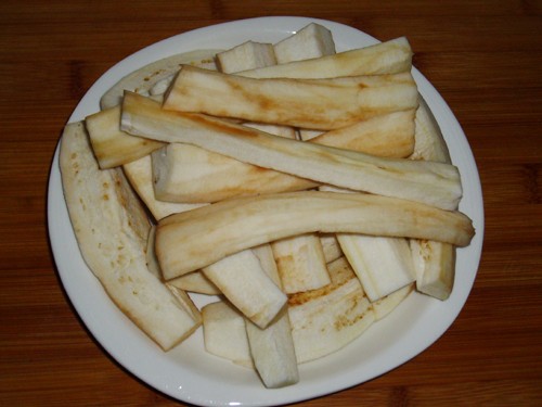 Eggplant with Sauce recipe