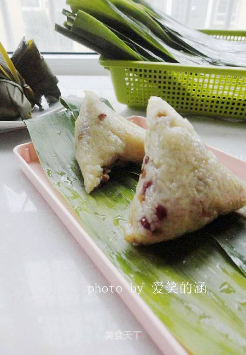 【double Beans and Candied Date Rice Dumplings】 recipe