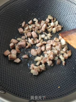 Stir-fried Capers with Diced Pork recipe