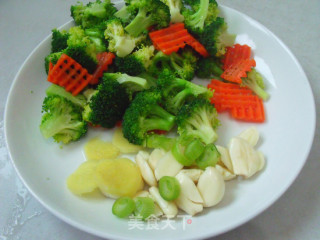 Fried Broccoli with Shrimp recipe