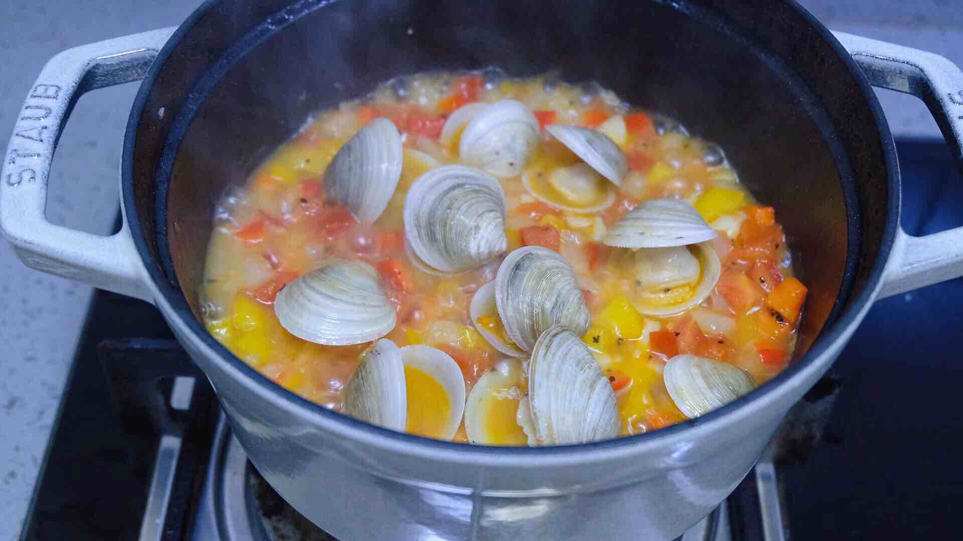 Enamel Pot-kuaishou Lazy Seafood Pot recipe