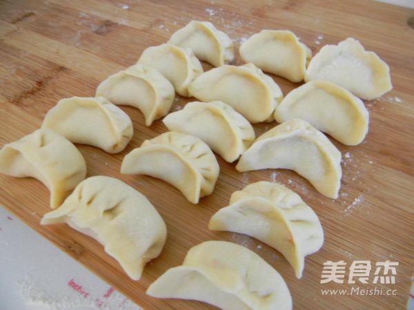 Egg Fried Dumplings recipe